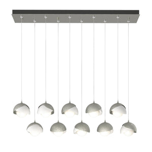 Hubbardton Forge - 131205-SKT-STND-85-02-GG0711 - LED Pendant - Brooklyn - Sterling