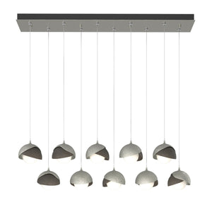 Hubbardton Forge - 131205-SKT-STND-85-07-GG0711 - LED Pendant - Brooklyn - Sterling