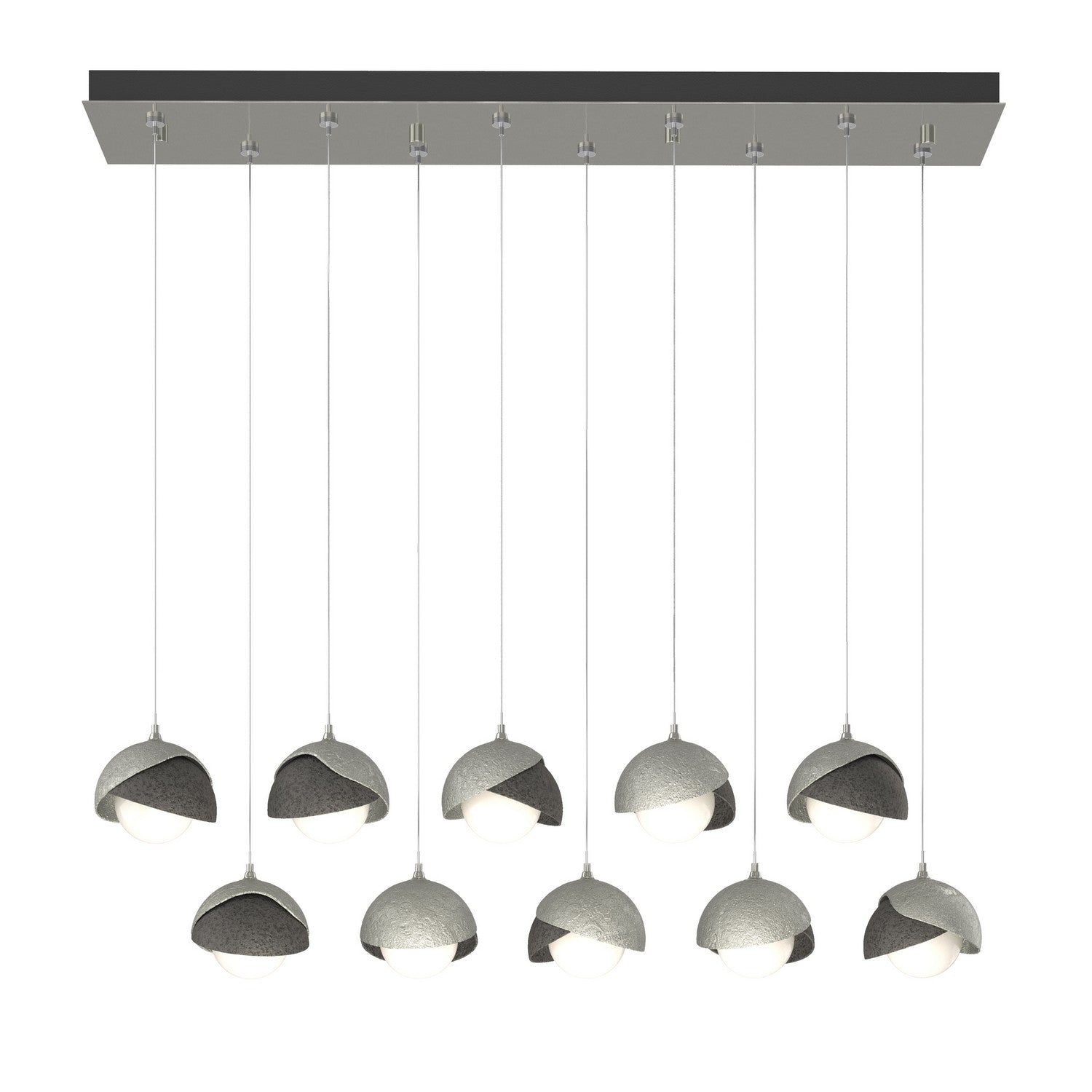 Hubbardton Forge - 131205-SKT-STND-85-20-GG0711 - LED Pendant - Brooklyn - Sterling