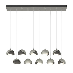 Hubbardton Forge - 131205-SKT-STND-85-20-GG0711 - LED Pendant - Brooklyn - Sterling