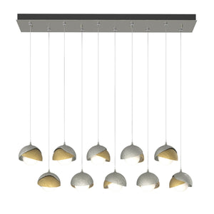 Hubbardton Forge - 131205-SKT-STND-85-86-GG0711 - LED Pendant - Brooklyn - Sterling