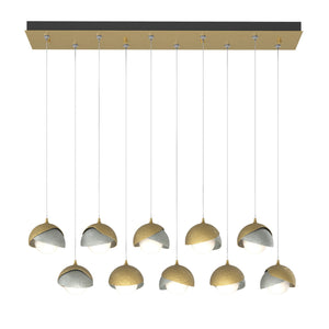Hubbardton Forge - 131205-SKT-STND-86-82-GG0711 - LED Pendant - Brooklyn - Modern Brass