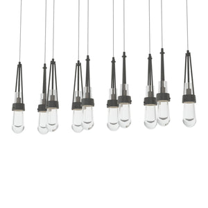 Hubbardton Forge - 131207-SKT-LONG-20-ZM0434 - LED Pendant - Link - Natural Iron