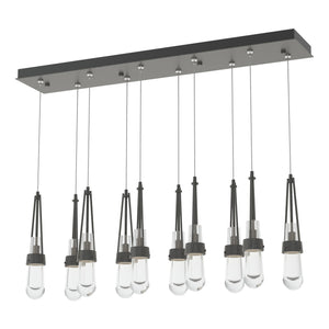 Hubbardton Forge - 131207-SKT-STND-20-ZM0434 - LED Pendant - Link - Natural Iron
