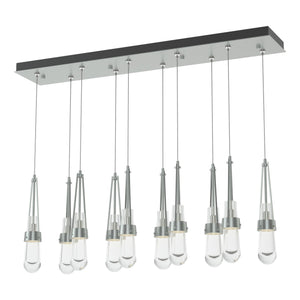 Hubbardton Forge - 131207-SKT-STND-82-ZM0434 - LED Pendant - Link - Vintage Platinum