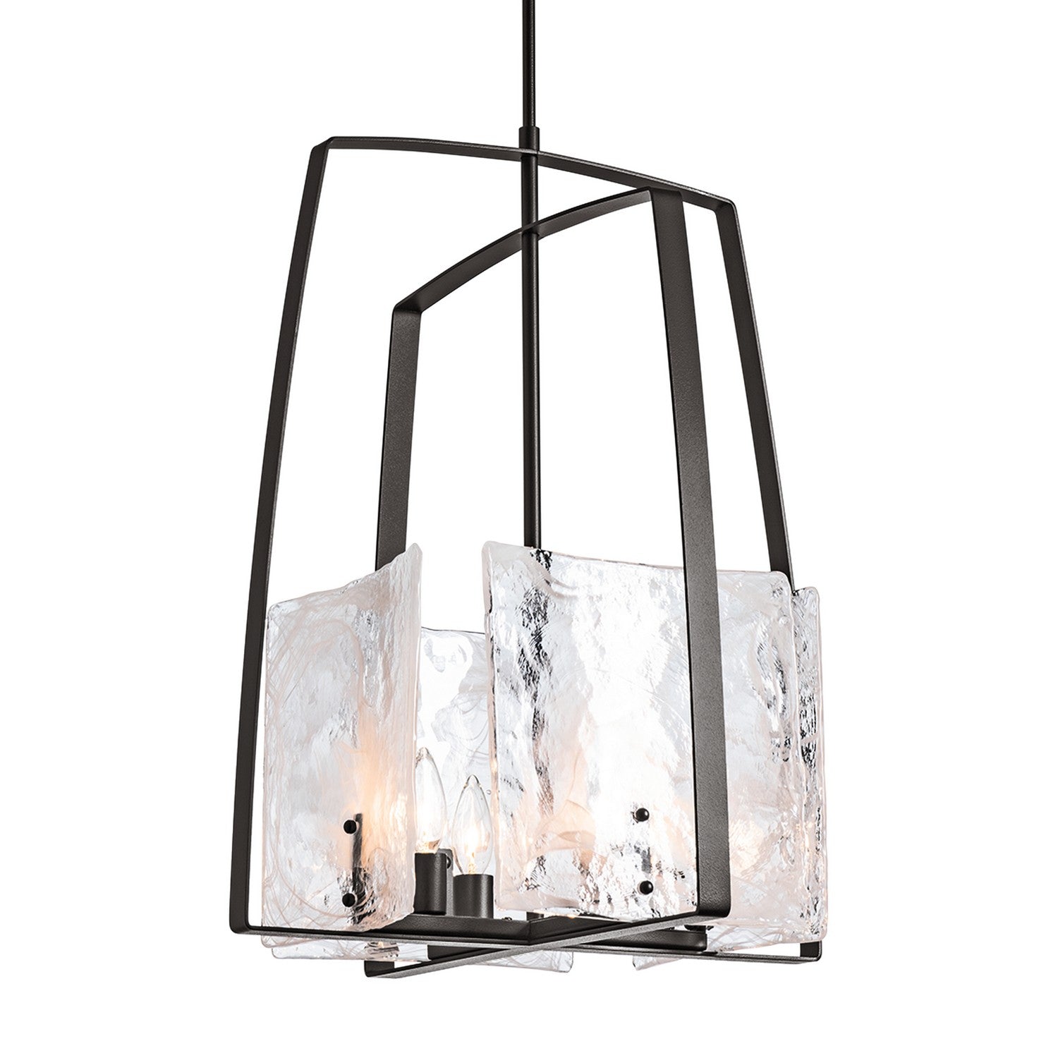 Hubbardton Forge - 131310-SKT-MULT-07-YR0699 - Four Light Pendant - Arc - Dark Smoke