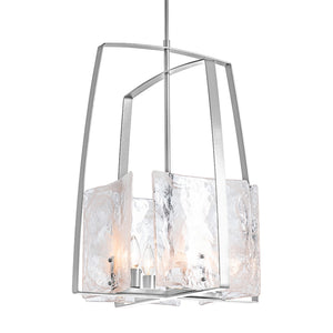 Hubbardton Forge - 131310-SKT-MULT-85-YR0699 - Four Light Pendant - Arc - Sterling