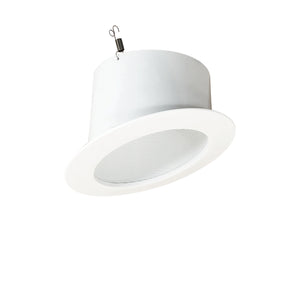 Nora Lighting - NTM-615/45W - Recessed - Rec Slope 6" Trim - White