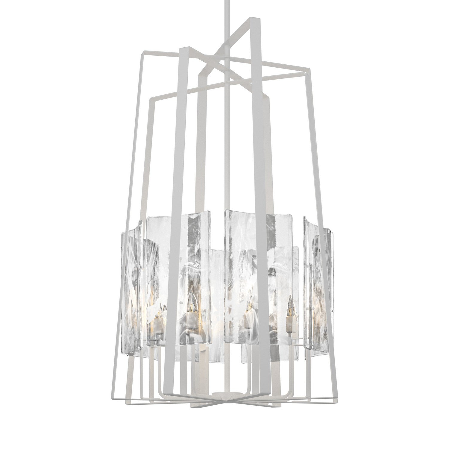 Hubbardton Forge - 131313-SKT-MULT-02-YR0729 - Eight Light Pendant - Arc - White