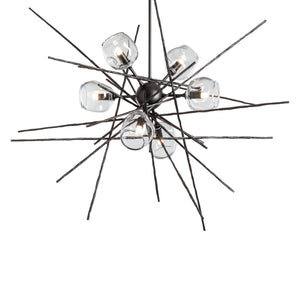 Hubbardton Forge - 131590-SKT-MULT-07-ZM0709 - Six Light Pendant - Griffin - Dark Smoke