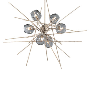 Hubbardton Forge - 131590-SKT-MULT-84-YL0709 - Six Light Pendant - Griffin - Soft Gold