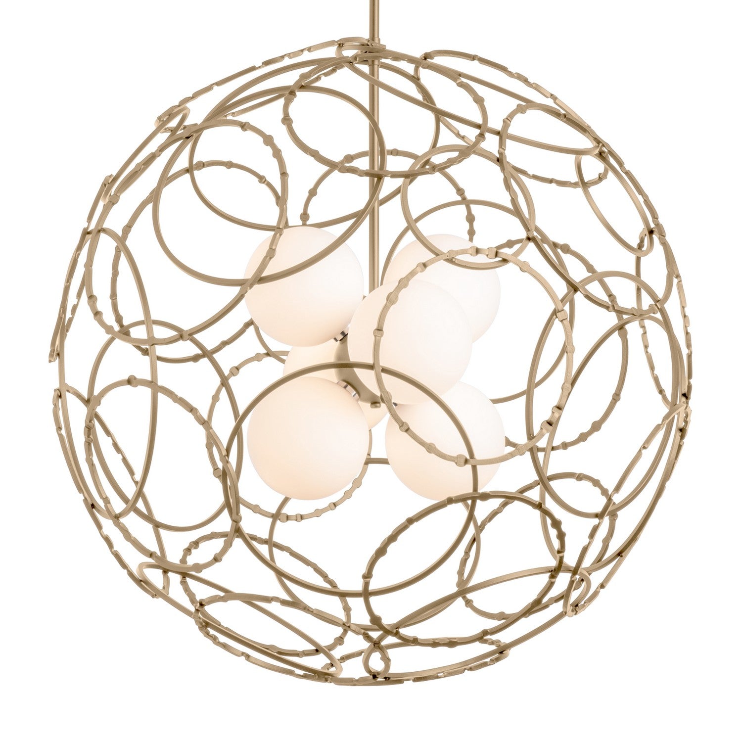 Hubbardton Forge - 131602-SKT-MULT-89-GG0677 - Olympus Orb Pendant - Olympus - Ink
