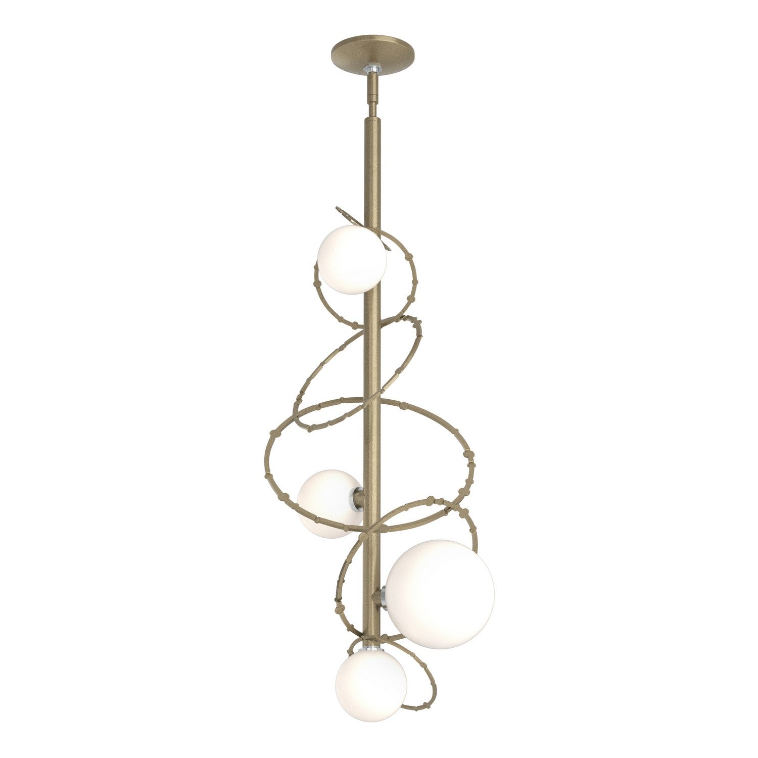 Hubbardton Forge - 131606-SKT-MULT-84-GG0712 - Four Light Pendant - Olympus - Soft Gold