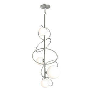 Hubbardton Forge - 131606-SKT-MULT-85-GG0712 - Four Light Pendant - Olympus - Sterling