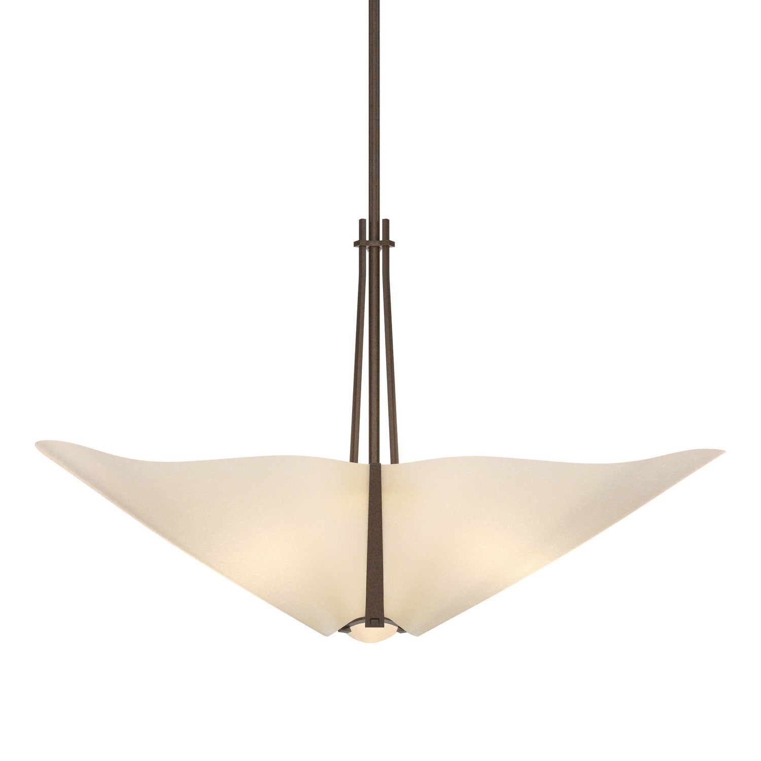 Hubbardton Forge - 133303-SKT-MULT-05-SH1994 - Three Light Pendant - Kirigami - Bronze