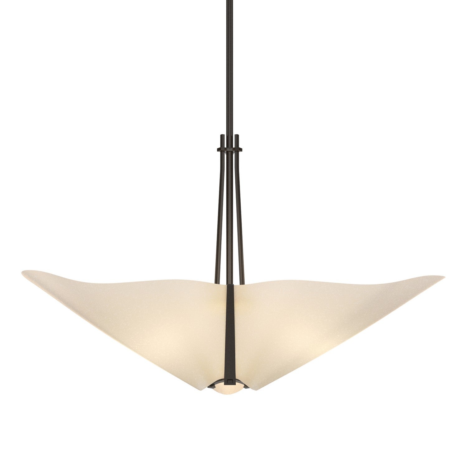 Hubbardton Forge - 133303-SKT-MULT-14-SH1994 - Three Light Pendant - Kirigami - Oil Rubbed Bronze