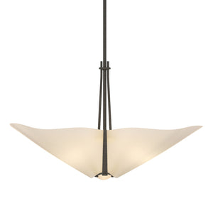 Hubbardton Forge - 133303-SKT-MULT-20-SH1994 - Three Light Pendant - Kirigami - Natural Iron