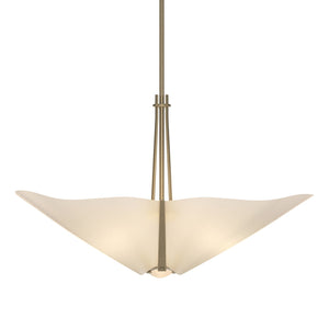 Hubbardton Forge - 133303-SKT-MULT-84-SH1994 - Three Light Pendant - Kirigami - Soft Gold