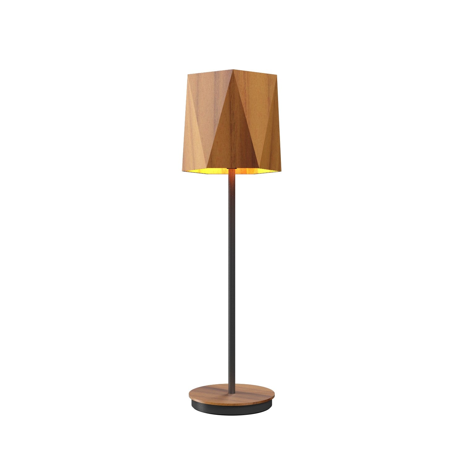 Accord Lighting - 7084.12 - One Light Table Lamp - Facet - Teak