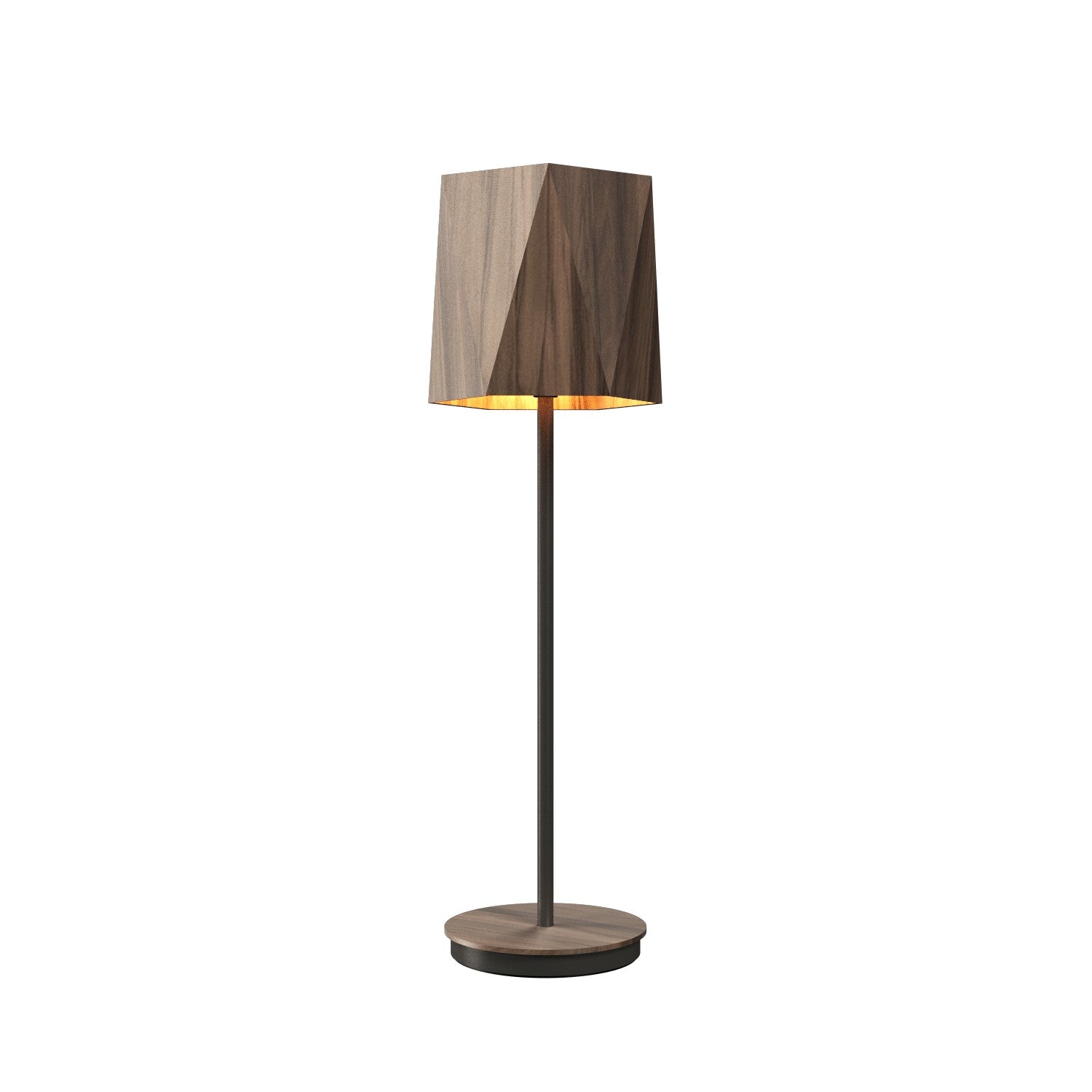 Accord Lighting - 7084.18 - One Light Table Lamp - Facet - American Walnut