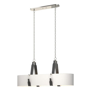 Hubbardton Forge - 134070-SKT-STND-24-LK-SF4608 - Four Light Pendant - Saratoga - Polished Nickel