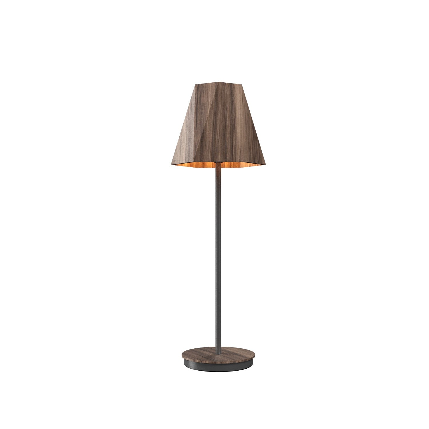 Accord Lighting - 7085.18 - One Light Table Lamp - Facet - American Walnut