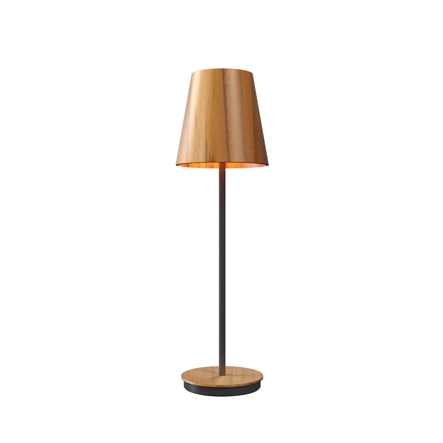 Accord Lighting - 7088.12 - One Light Table Lamp - Conical - Teak