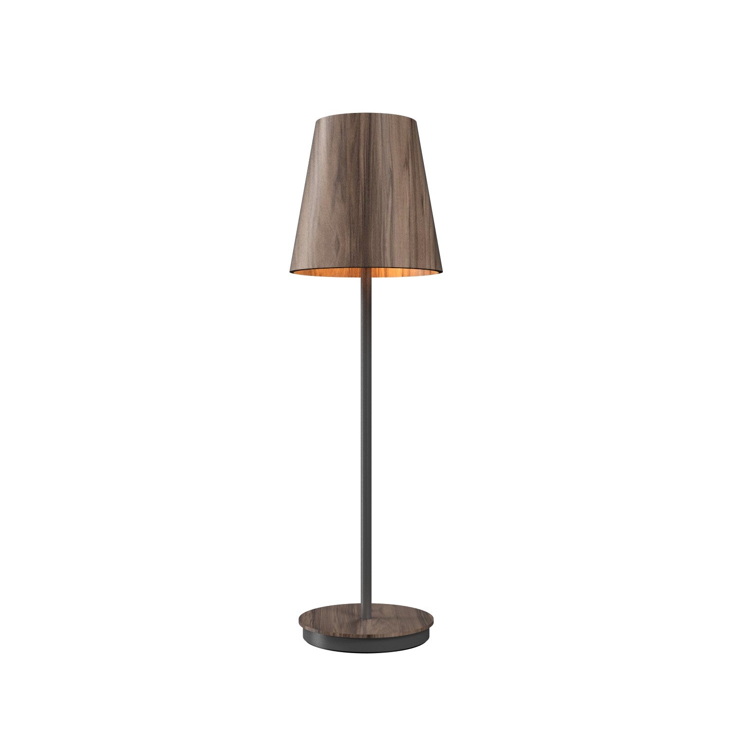 Accord Lighting - 7088.18 - One Light Table Lamp - Conical - American Walnut