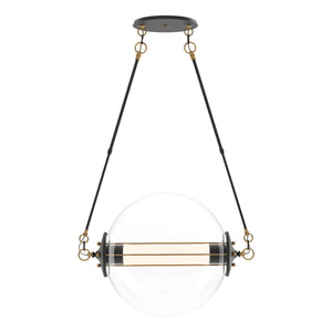 Hubbardton Forge - 134405-SKT-STND-31-YE0499 - Two Light Pendant - Otto - Black with Brass Accents