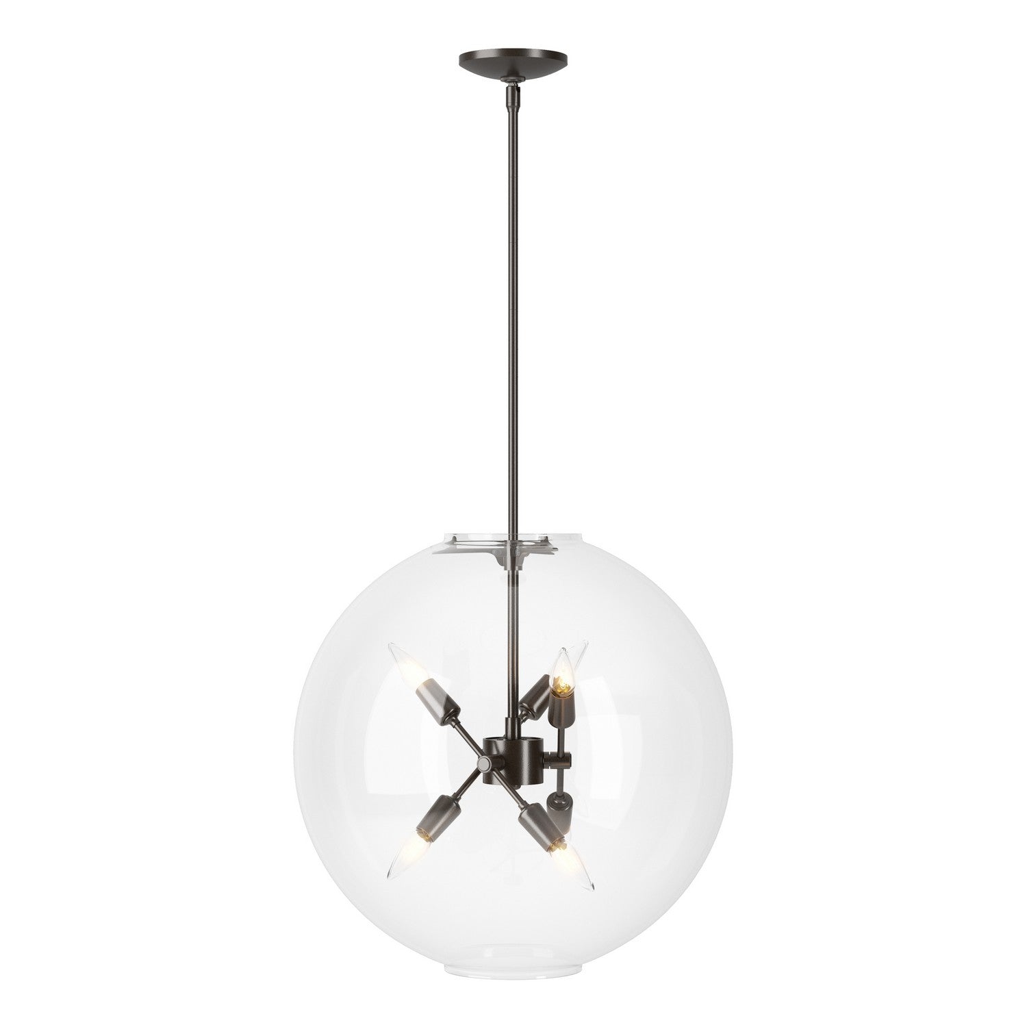 Hubbardton Forge - 134410-SKT-MULT-14-ZM0497 - Six Light Pendant - Sfera - Oil Rubbed Bronze