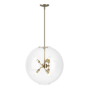 Hubbardton Forge - 134410-SKT-MULT-84-ZM0497 - Six Light Pendant - Sfera - Soft Gold