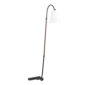 Troy Lighting - PFL1264-FOR - One Light Floor Lamp - Holliston - Forged Iron