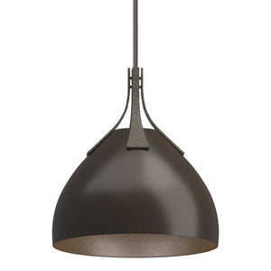 Hubbardton Forge - 134502-SKT-MULT-07-14 - One Light Pendant - Summit - Dark Smoke