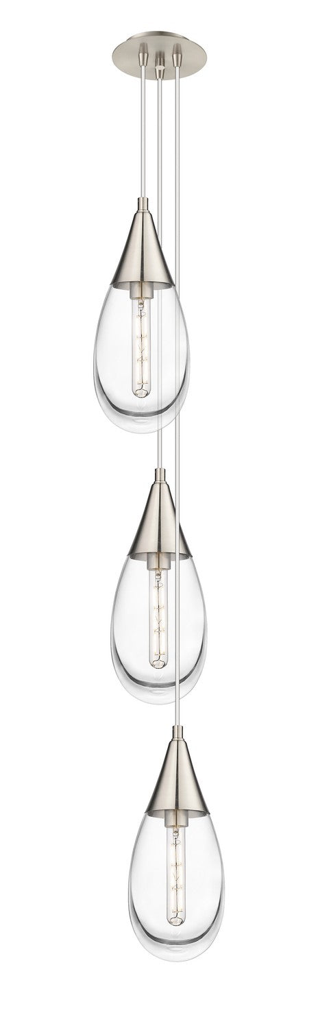 Innovations - 103-450-1P-SN-G450-6CL - LED Pendant - Downtown Urban - Brushed Satin Nickel