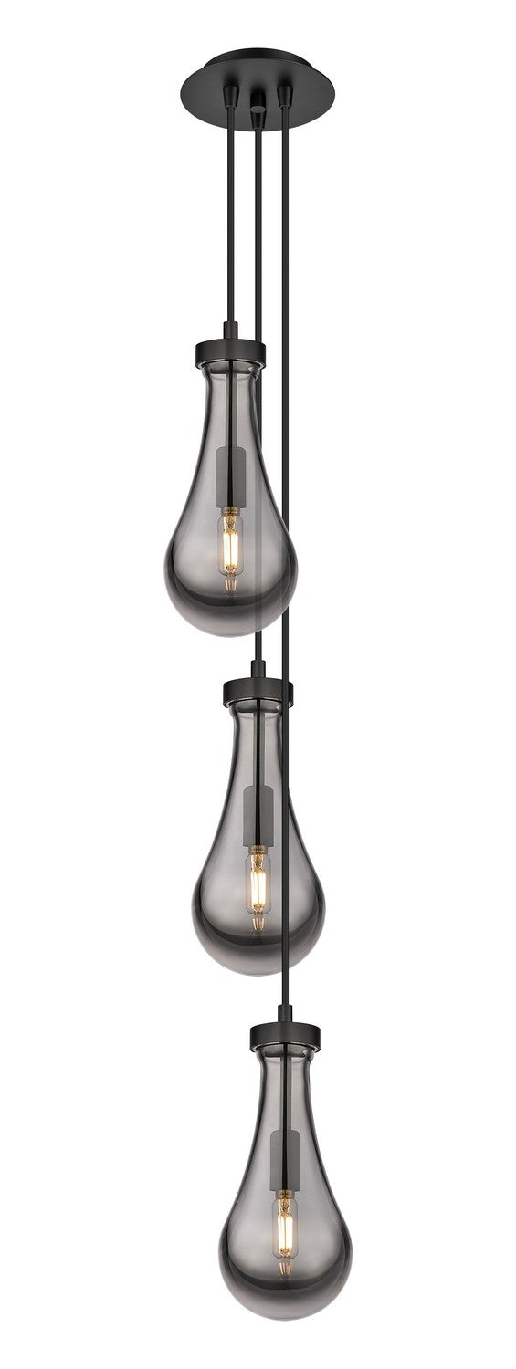 Innovations - 103-451-1P-BK-G451-5SM - LED Pendant - Downtown Urban - Matte Black