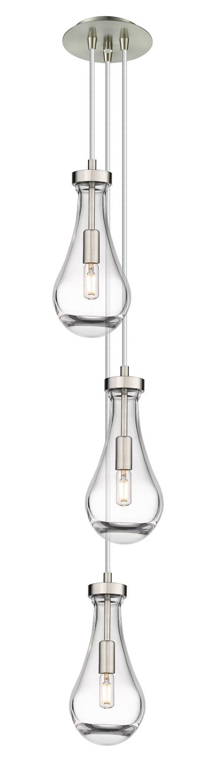 Innovations - 103-451-1P-SN-G451-5CL - LED Pendant - Downtown Urban - Brushed Satin Nickel