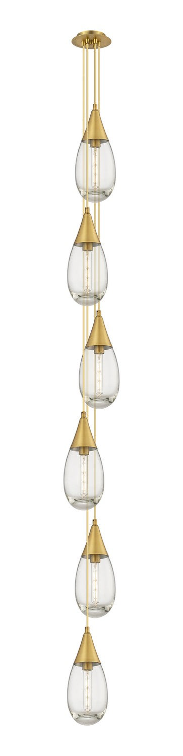 Innovations - 106-450-1P-BB-G450-6CL - LED Pendant - Downtown Urban - Brushed Brass