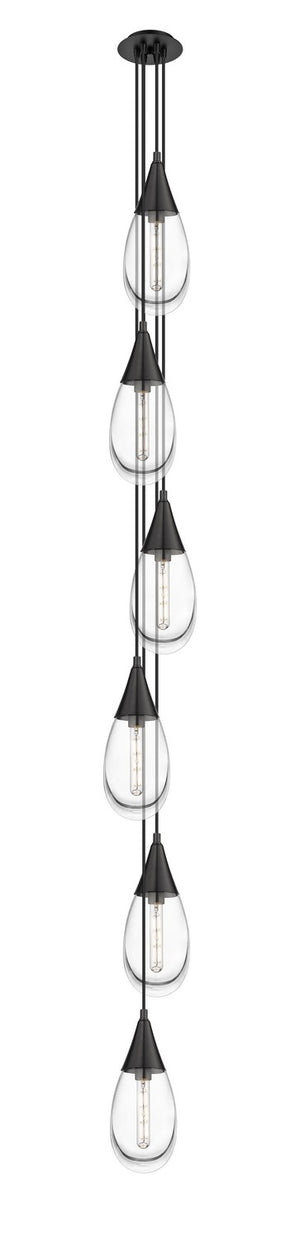 Innovations - 106-450-1P-BK-G450-6CL - LED Pendant - Downtown Urban - Matte Black