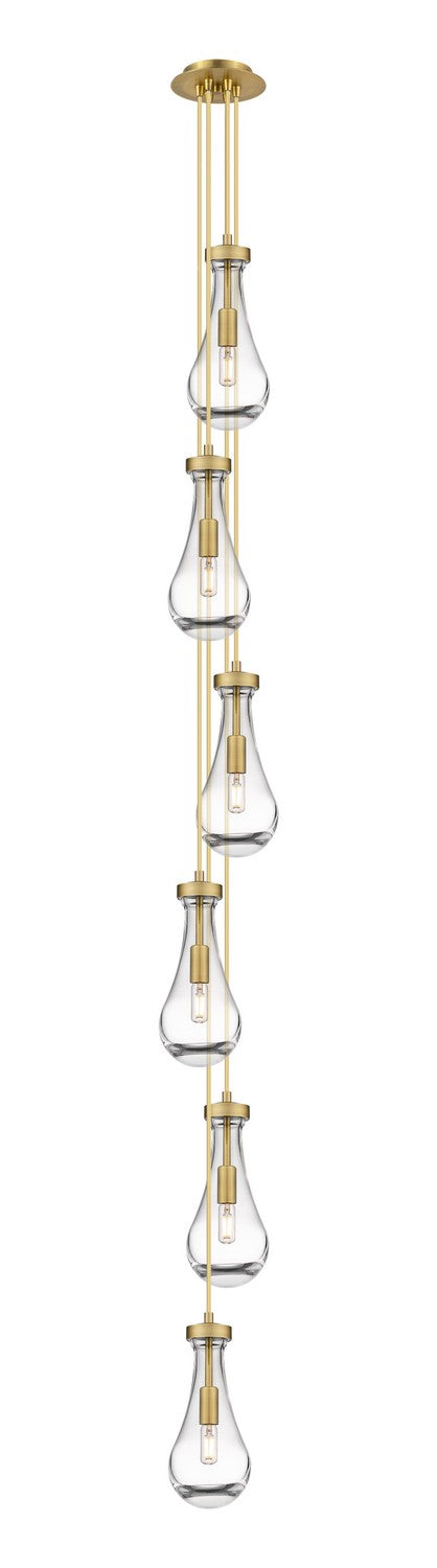 Innovations - 106-451-1P-BB-G451-5CL - LED Pendant - Downtown Urban - Brushed Brass