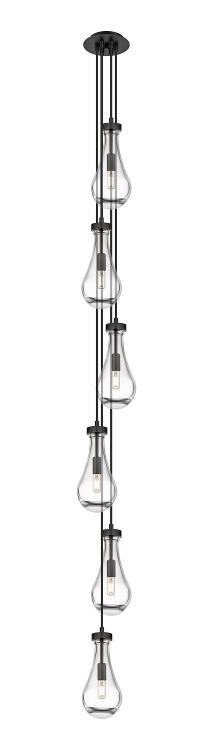 Innovations - 106-451-1P-BK-G451-5CL - LED Pendant - Downtown Urban - Matte Black