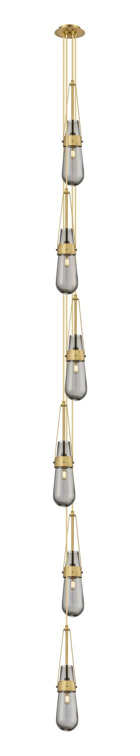 Innovations - 106-452-1P-BB-G452-4SM - LED Pendant - Downtown Urban - Brushed Brass