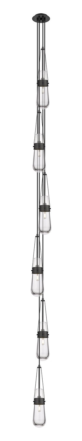 Innovations - 106-452-1P-BK-G452-4CL - LED Pendant - Downtown Urban - Matte Black