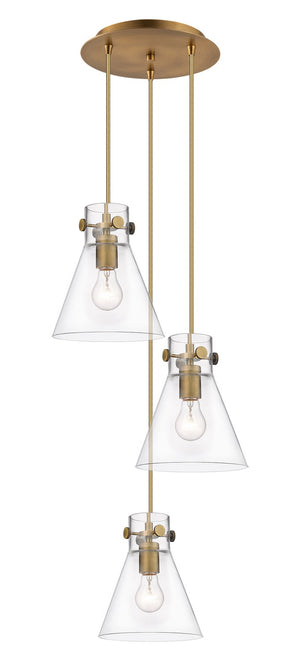 Innovations - 113-410-1PS-BB-G411-8CL - LED Pendant - Downtown Urban - Brushed Brass