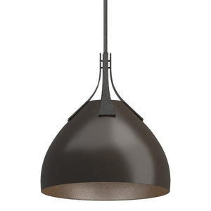 Hubbardton Forge - 134502-SKT-MULT-20-14 - One Light Pendant - Summit - Natural Iron