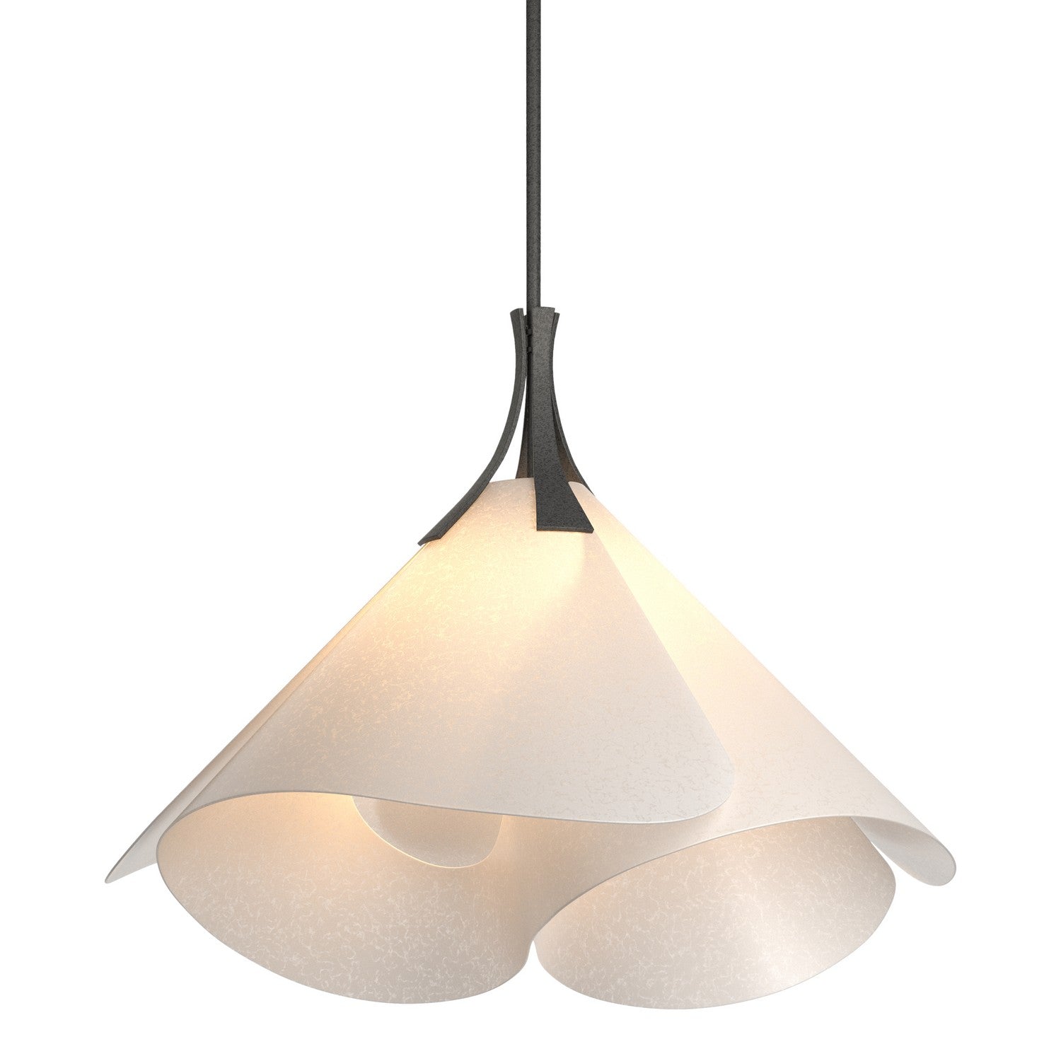 Hubbardton Forge - 134503-SKT-MULT-20-SH1990 - One Light Pendant - Mobius - Natural Iron