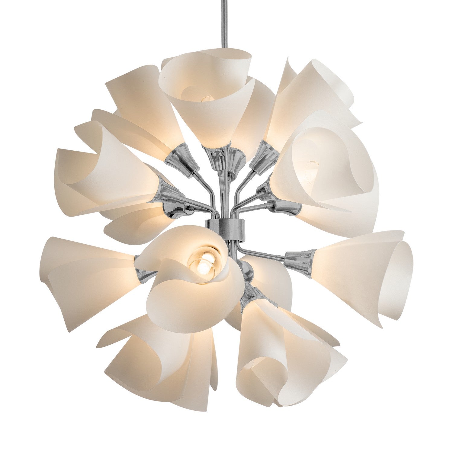 Hubbardton Forge - 134506-SKT-MULT-82-SH1987 - LED Pendant - Mobius - Vintage Platinum