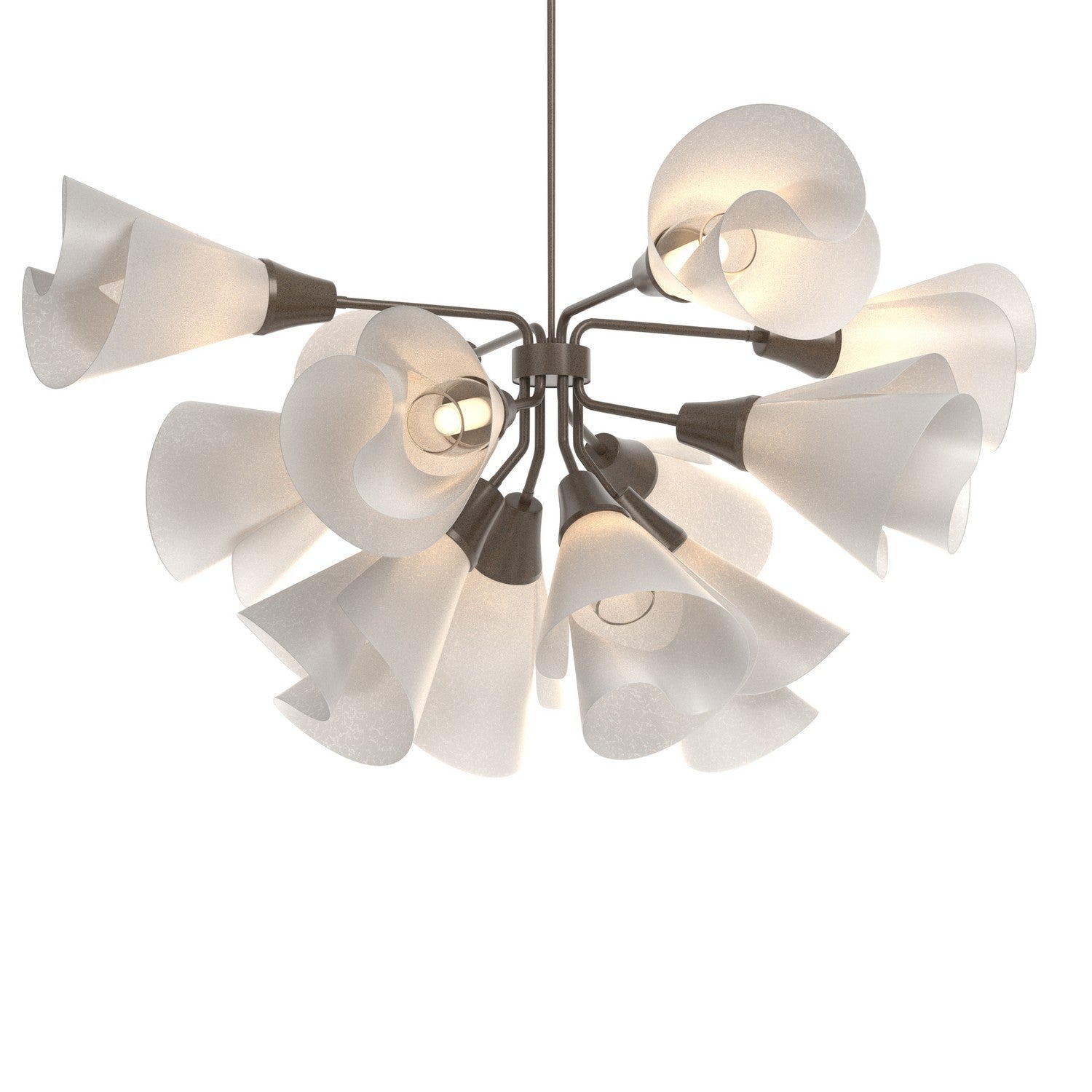 Hubbardton Forge - 134510-SKT-MULT-05-SH1987 - LED Pendant - Mobius - Bronze