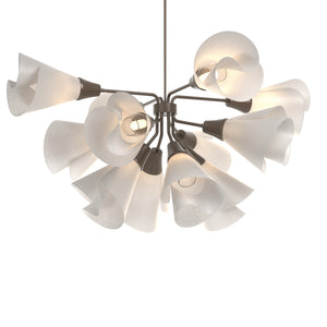 Hubbardton Forge - 134510-SKT-MULT-05-SH1987 - LED Pendant - Mobius - Bronze