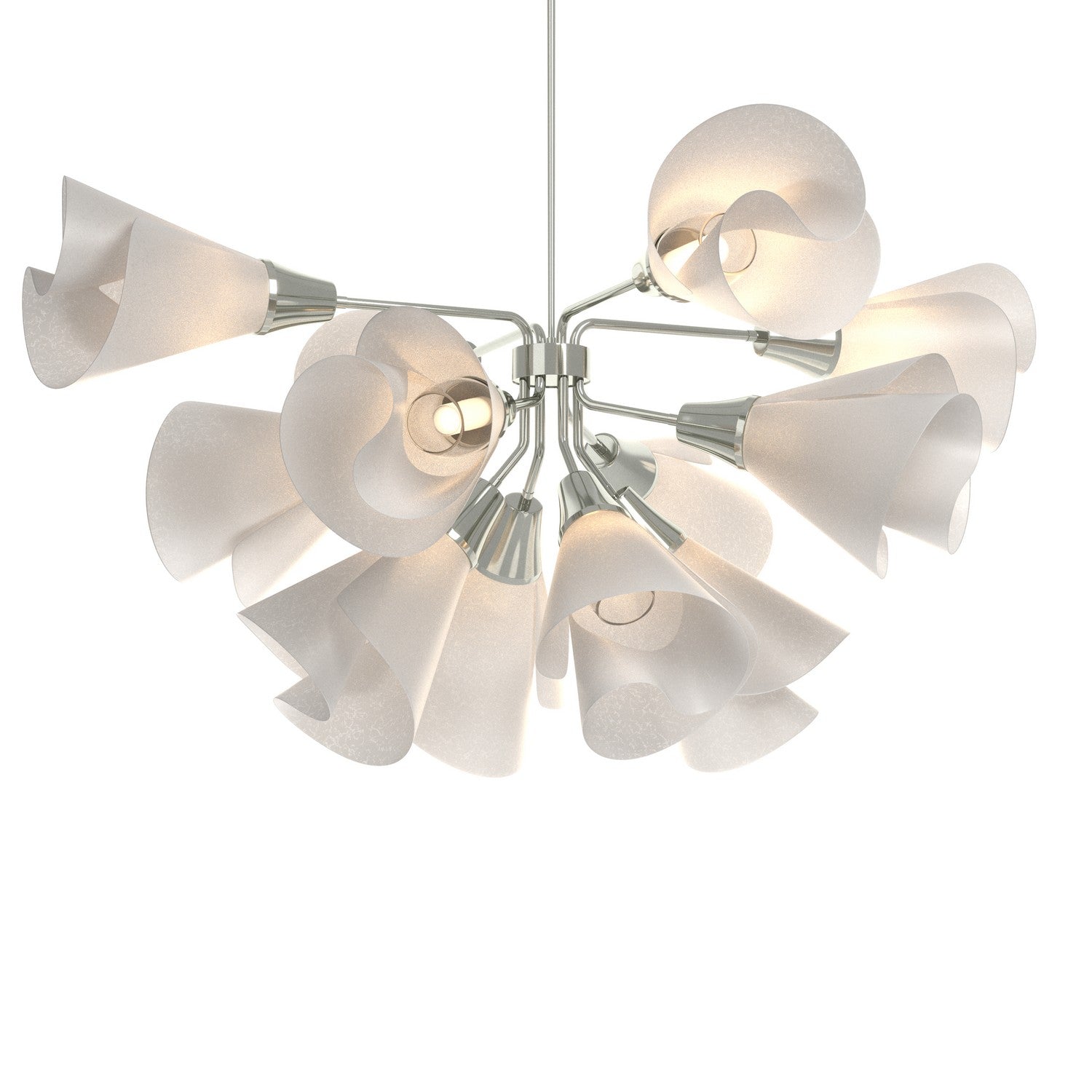Hubbardton Forge - 134510-SKT-MULT-85-SH1987 - Mobius 12-Light Pendant - Mobius - Sterling