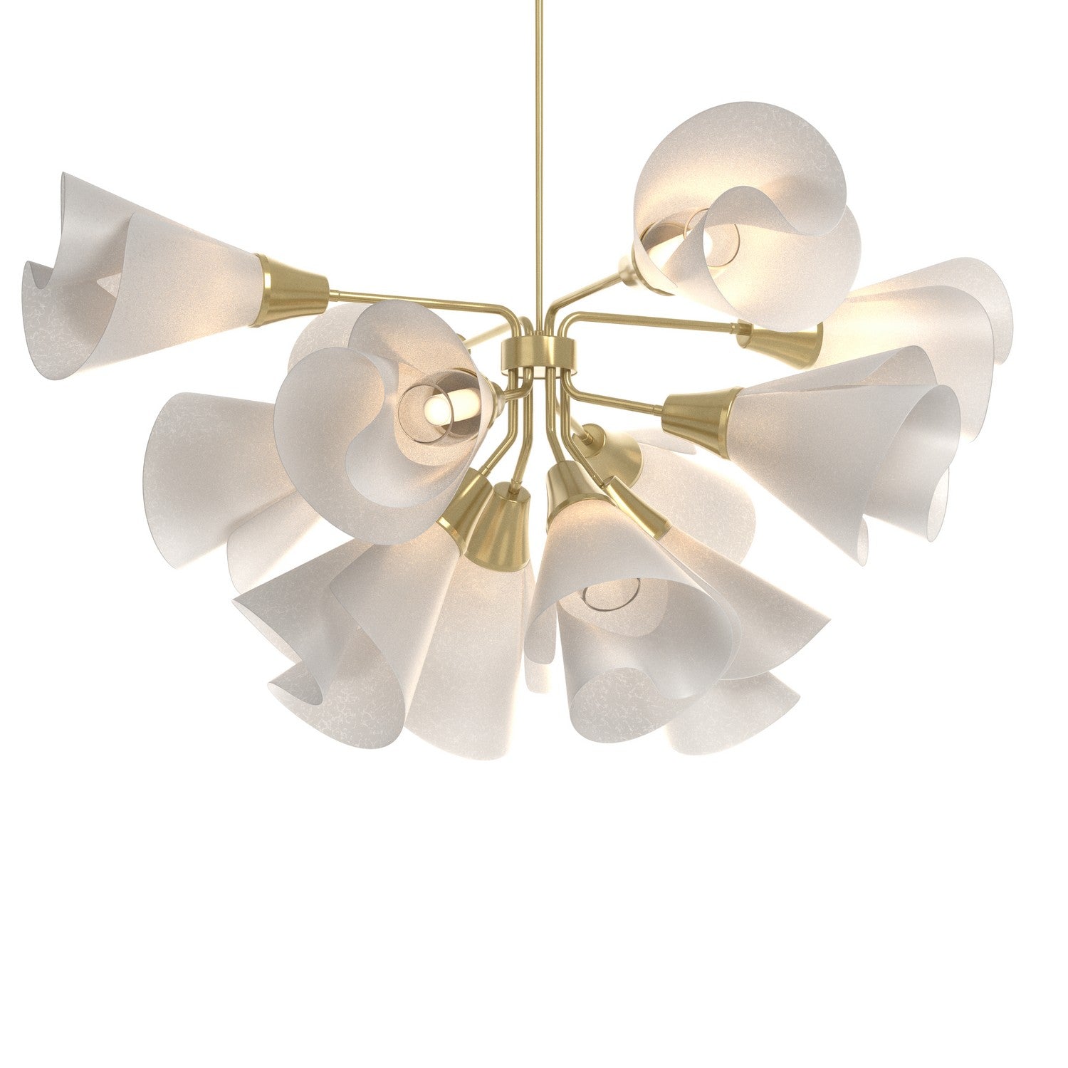 Hubbardton Forge - 134510-SKT-MULT-86-SH1987 - LED Pendant - Mobius - Modern Brass